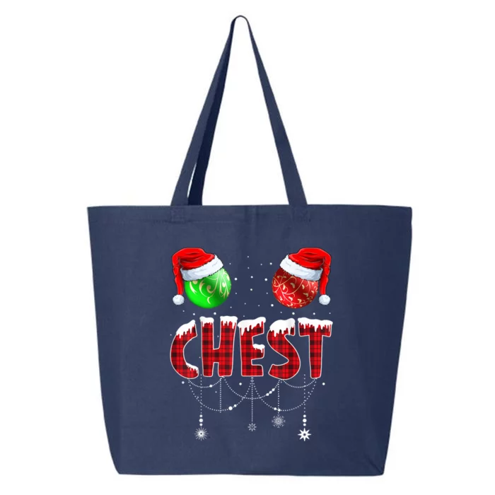 Christmas Matching Couple Family Chestnuts 25L Jumbo Tote