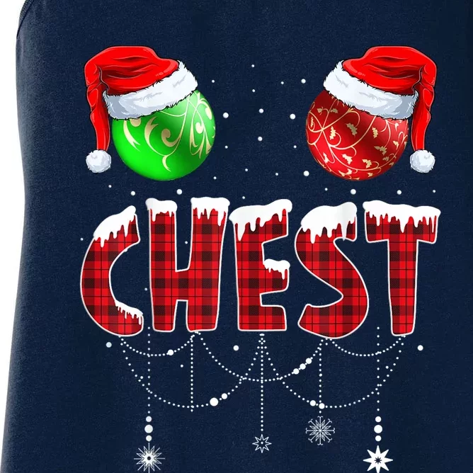 Christmas Matching Couple Family Chestnuts Women's Racerback Tank