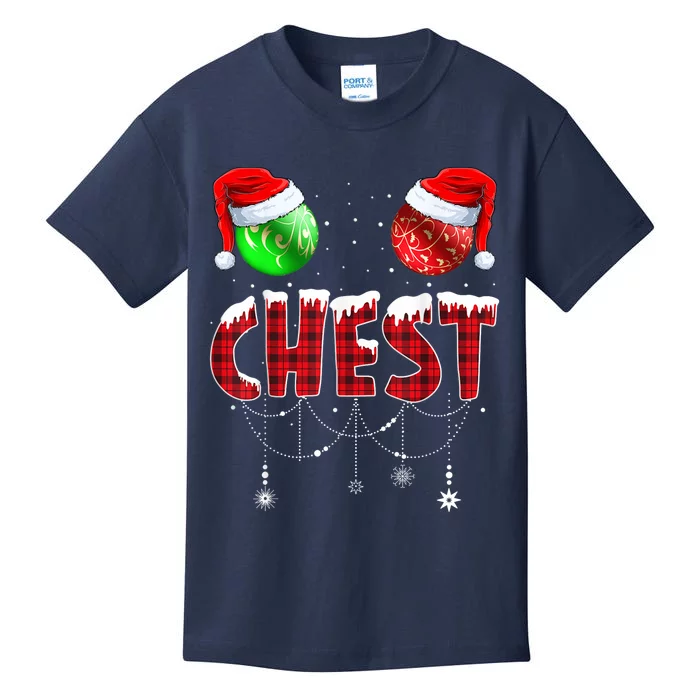 Christmas Matching Couple Family Chestnuts Kids T-Shirt