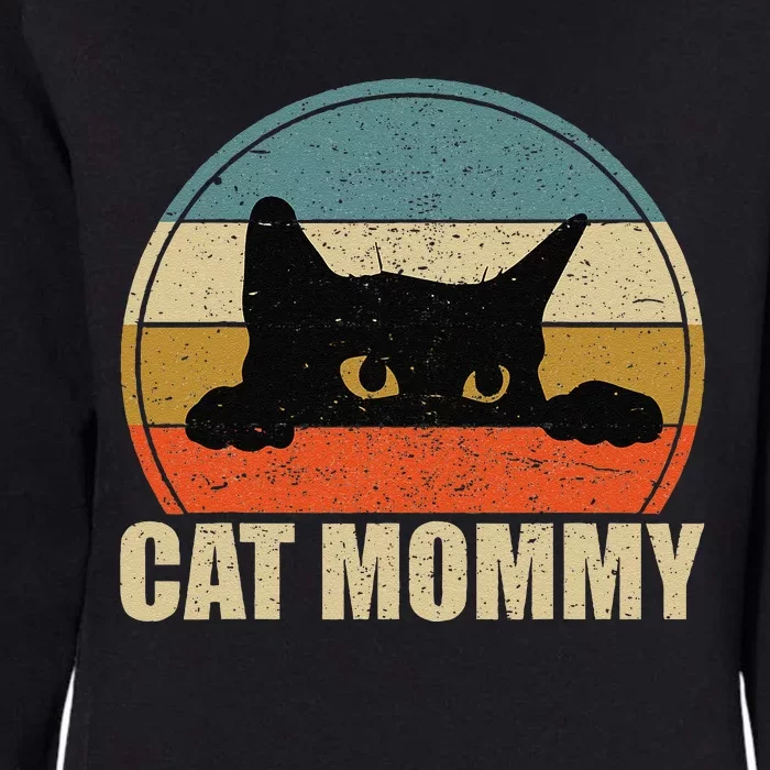 Cat Mom Cat Mother Mothers Day Cat Womens California Wash Sweatshirt