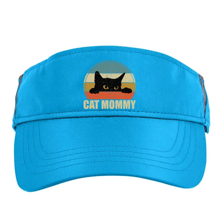 Cat Mom Cat Mother Mothers Day Cat Adult Drive Performance Visor