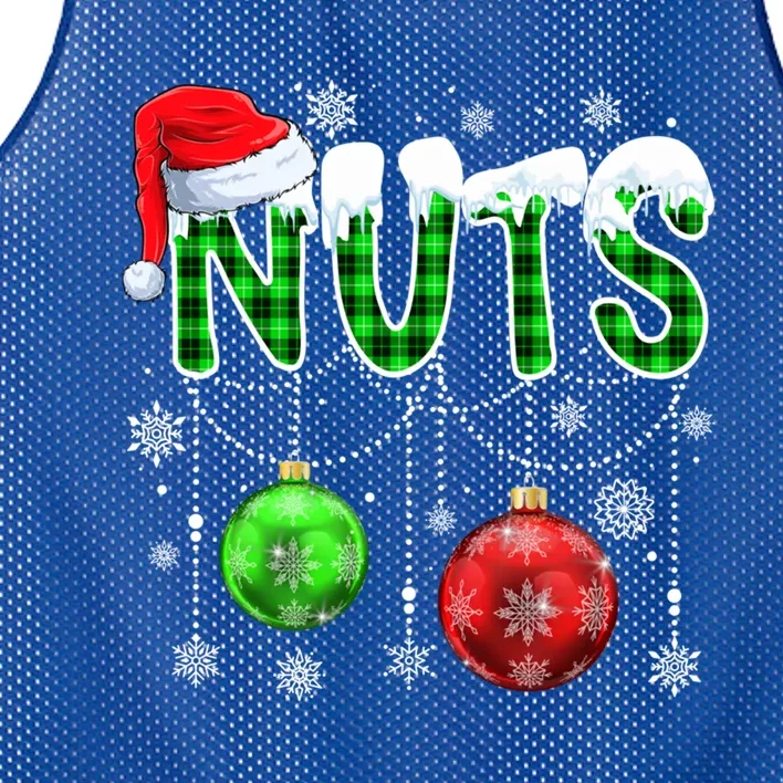 Christmas Matching Couple Family Chestnuts Gift Mesh Reversible Basketball Jersey Tank