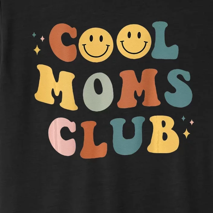 Cool Moms Club ON BACK Print ChromaSoft Performance T-Shirt