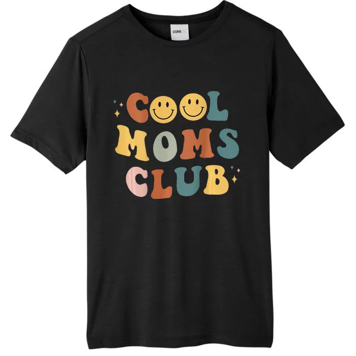 Cool Moms Club ON BACK Print ChromaSoft Performance T-Shirt