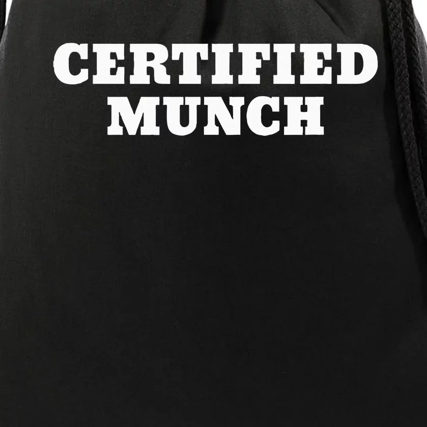 Certified Munch Drawstring Bag