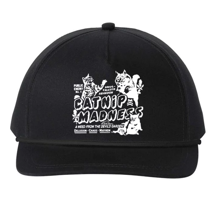 Catnip Madness Snapback Five-Panel Rope Hat