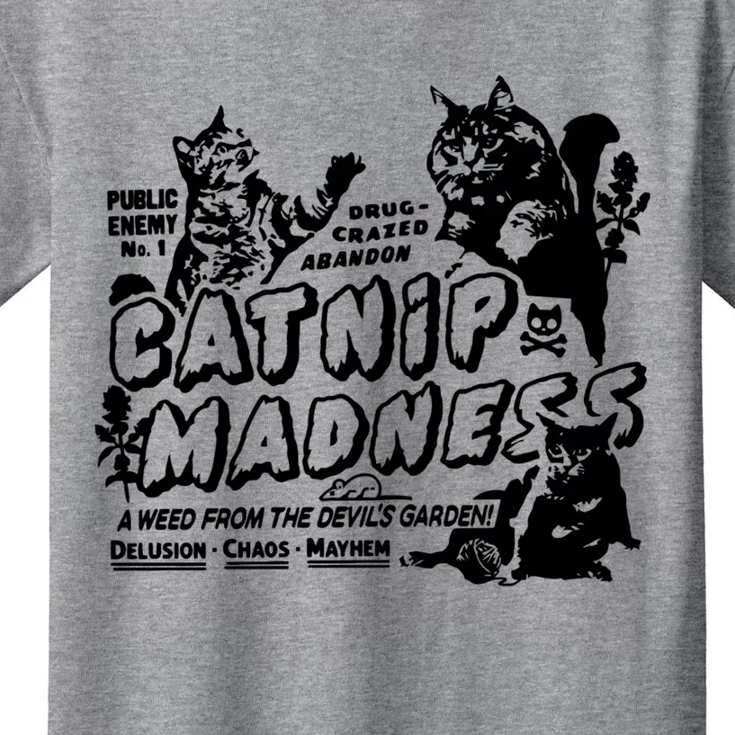 Catnip Madness Kids T-Shirt