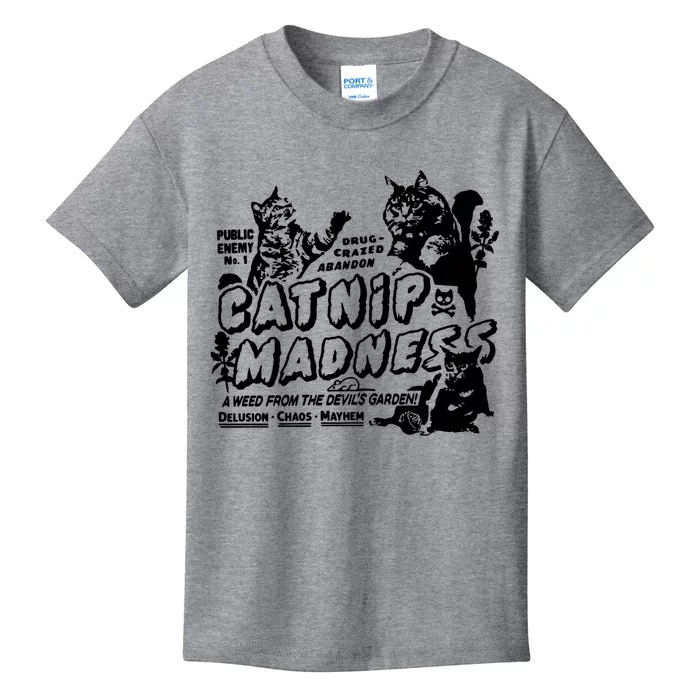 Catnip Madness Kids T-Shirt