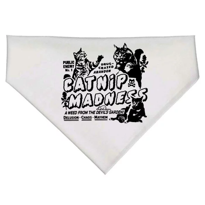 Catnip Madness USA-Made Doggie Bandana