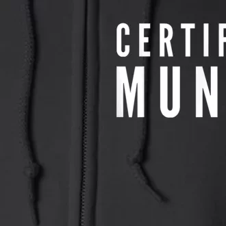 Certified Munch Full Zip Hoodie