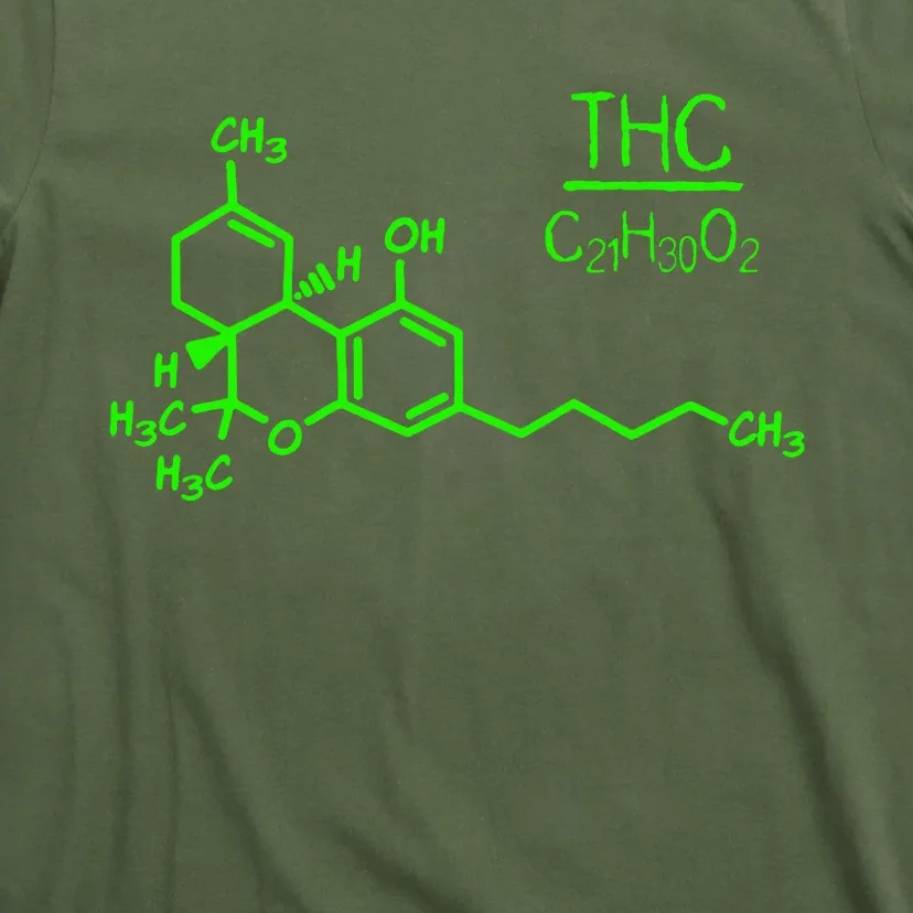 Cannabis Molecule T-Shirt