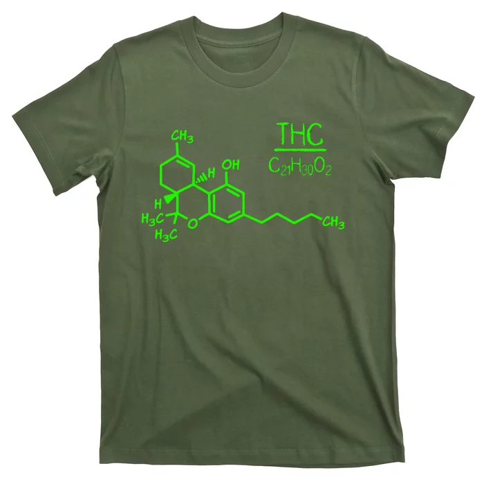 Cannabis Molecule T-Shirt