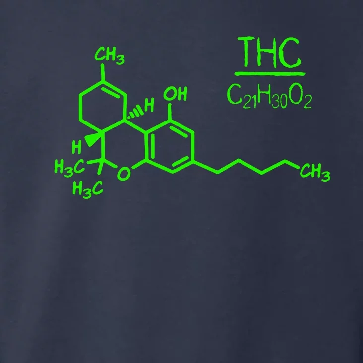 Cannabis Molecule Toddler Hoodie