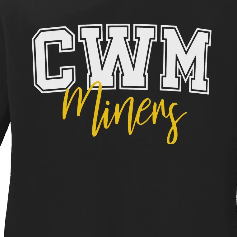 Cwm Miners Ladies Long Sleeve Shirt