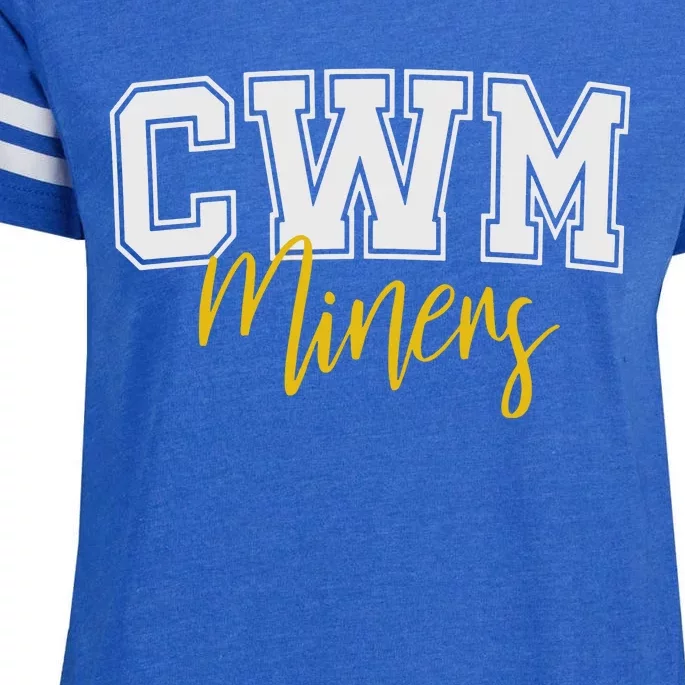 Cwm Miners Enza Ladies Jersey Football T-Shirt