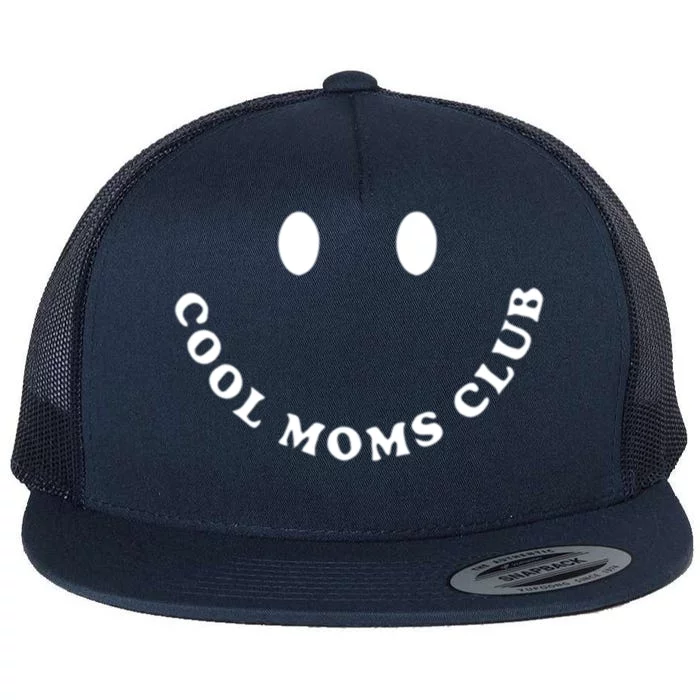 Cool Moms Club Mama Mommy Mom Bruh Gift Flat Bill Trucker Hat