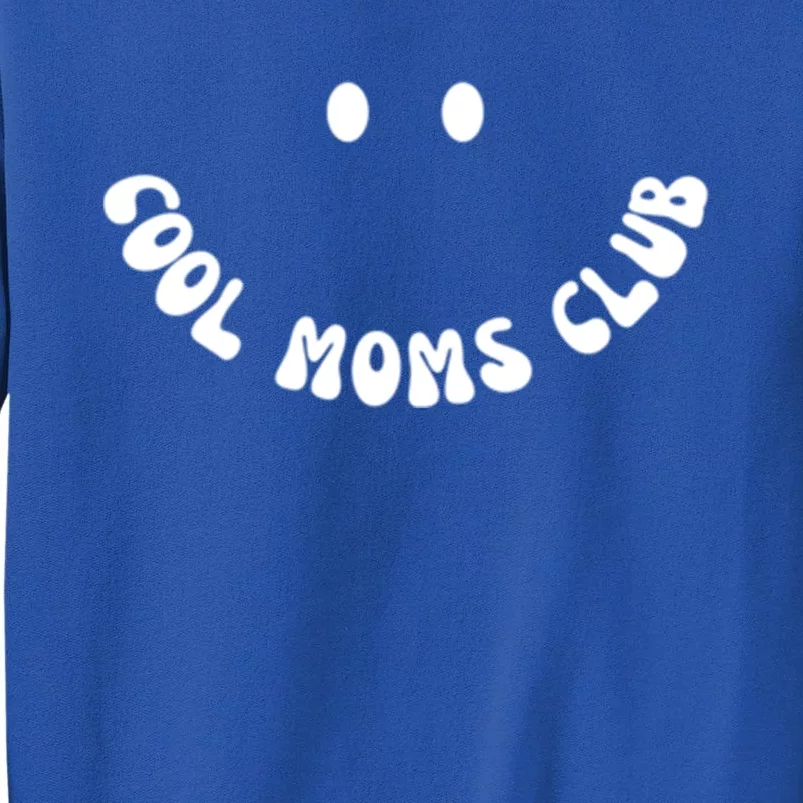 Cool Moms Club Retro Groovy Mama Mothers Day 2 Sides Funny Gift Sweatshirt