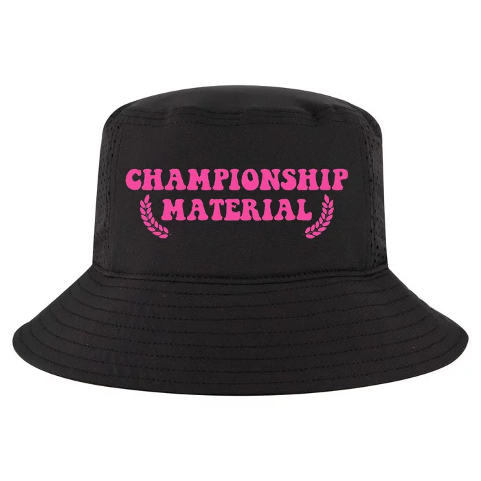 Championship Material Cool Comfort Performance Bucket Hat