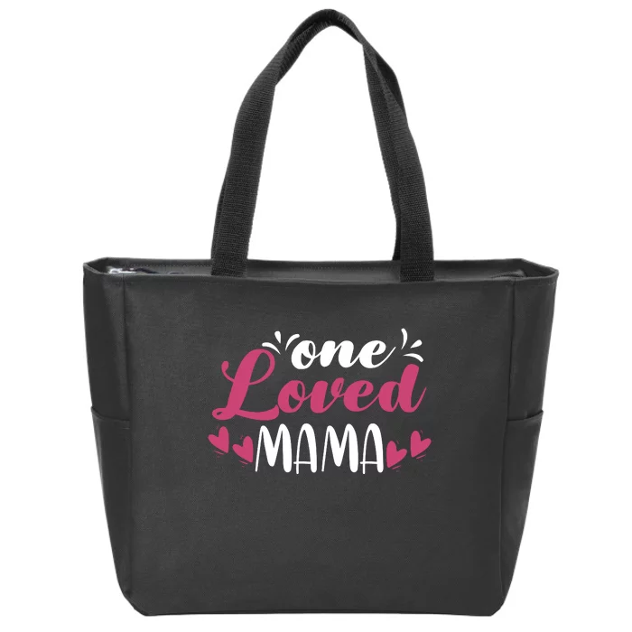 Cute Mom Zip Tote Bag