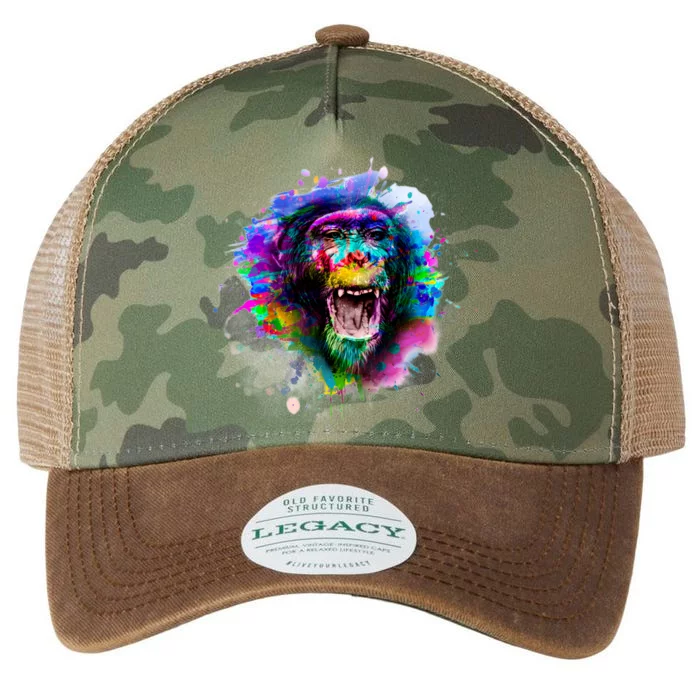 Colorful Monkey Legacy Tie Dye Trucker Hat