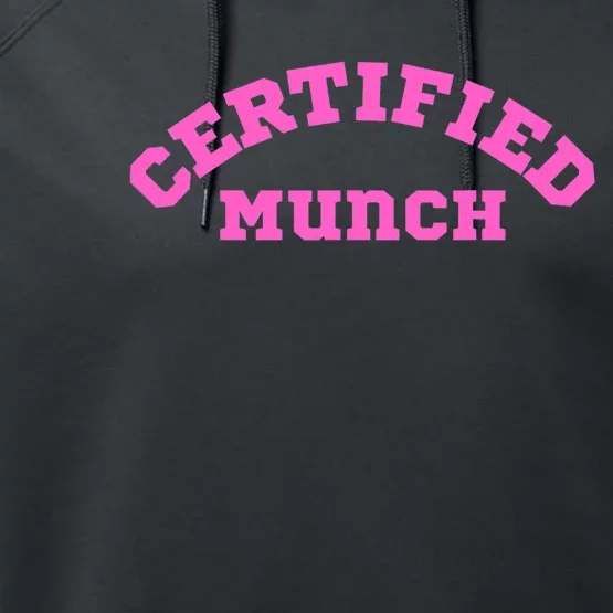 Certified Munch Performance Fleece Hoodie