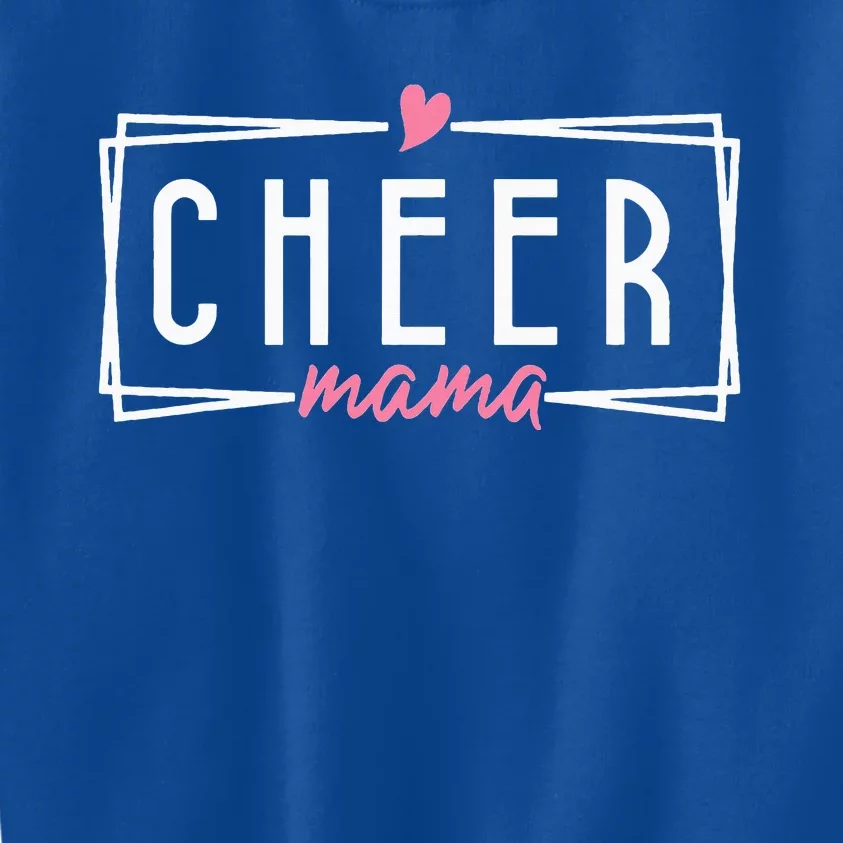 Cheerleader Mom Cheer Mama Funny Mother's Day Kids Sweatshirt