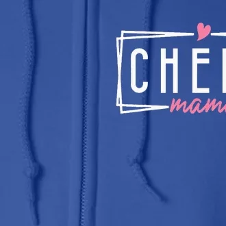 Cheerleader Mom Cheer Mama Funny Mother's Day Full Zip Hoodie