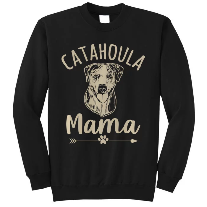 Catahoula Mama Cute Catahoula Leopard Dog Lover Sweatshirt