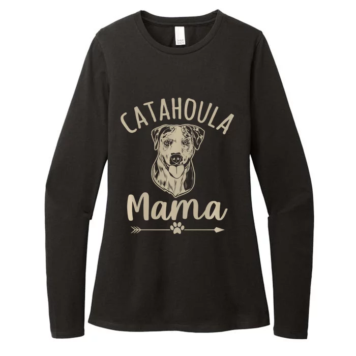 Catahoula Mama Cute Catahoula Leopard Dog Lover Womens CVC Long Sleeve Shirt