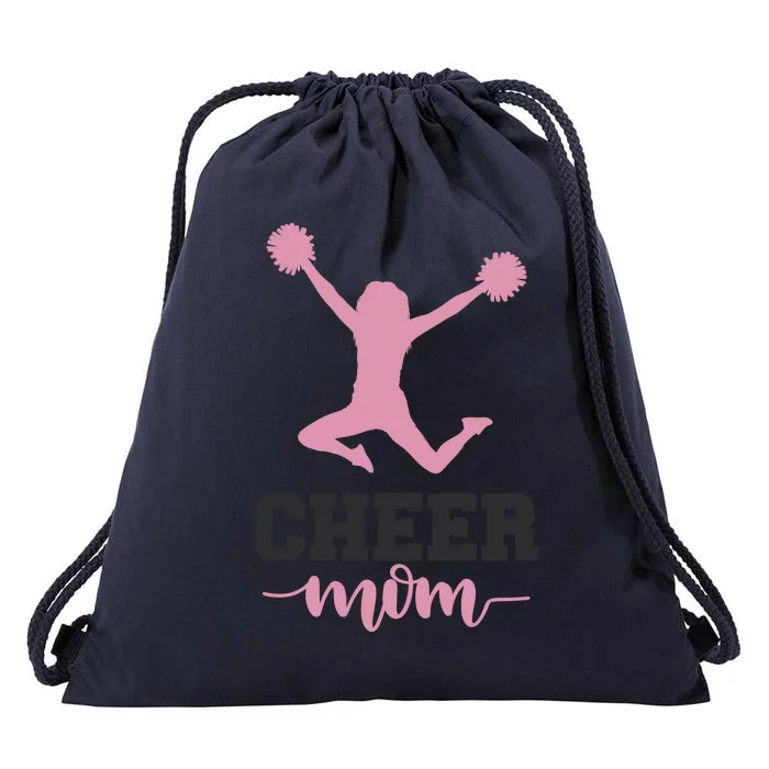 Cheer Mom Drawstring Bag