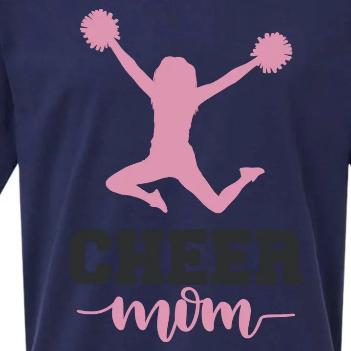 Cheer Mom Sueded Cloud Jersey T-Shirt