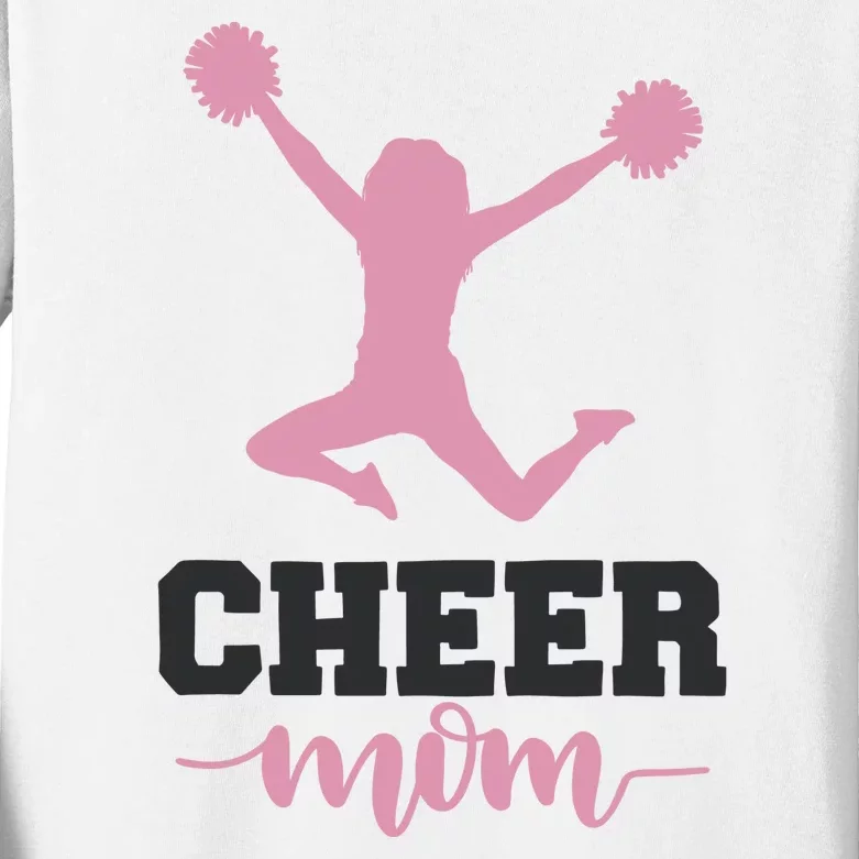 Cheer Mom Kids Long Sleeve Shirt