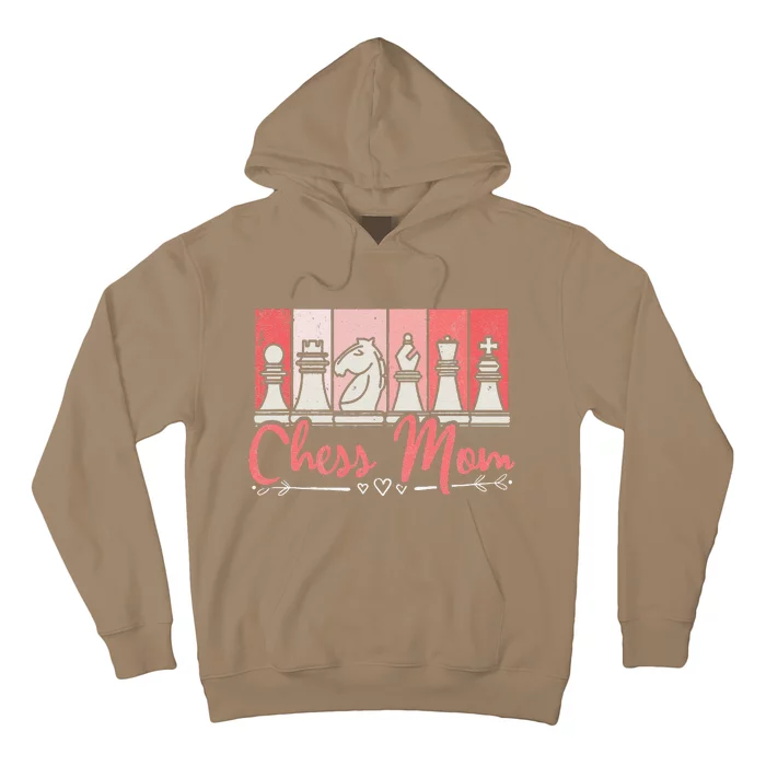 Chess Mom Chess Player Mother's Day Chess Hoodie