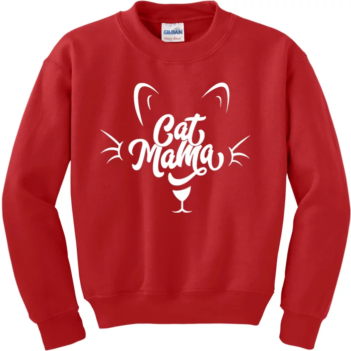 Cat Mama Kids Sweatshirt