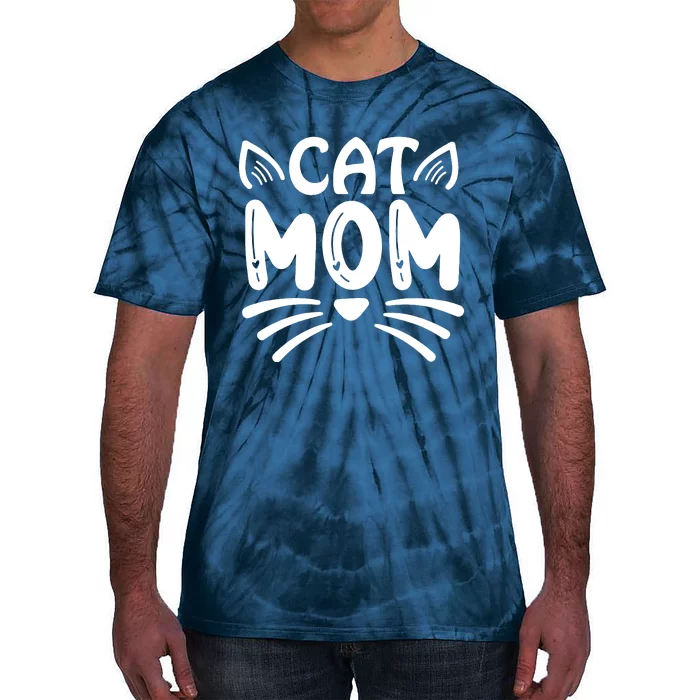 Cat Mom Tie-Dye T-Shirt