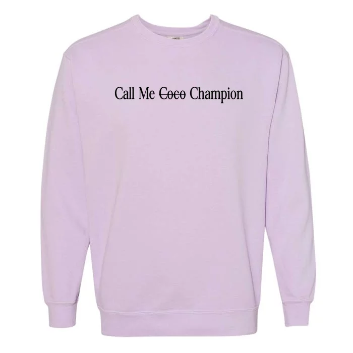 Call Me Coco Call Me Champion Garment-Dyed Sweatshirt