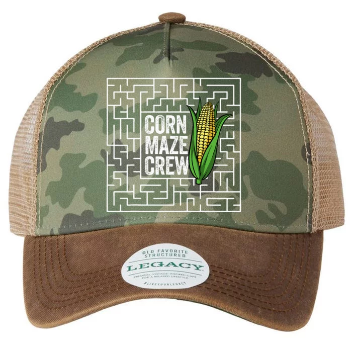 Corn Maze Crew Corn Maze Funny Halloween Corn Maze Legacy Tie Dye Trucker Hat