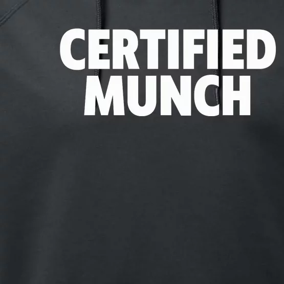 Certified Munch Performance Fleece Hoodie