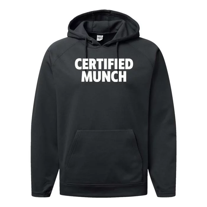 Certified Munch Performance Fleece Hoodie