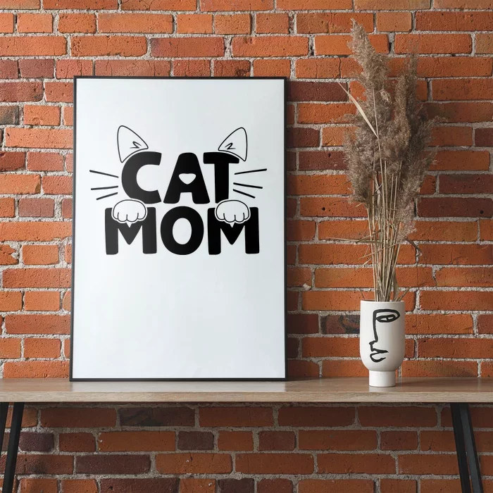 Cat Mom Poster