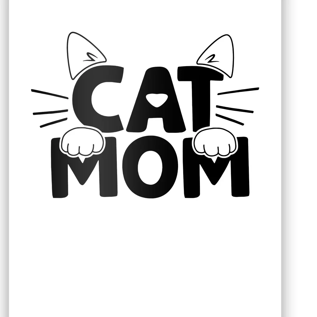 Cat Mom Poster