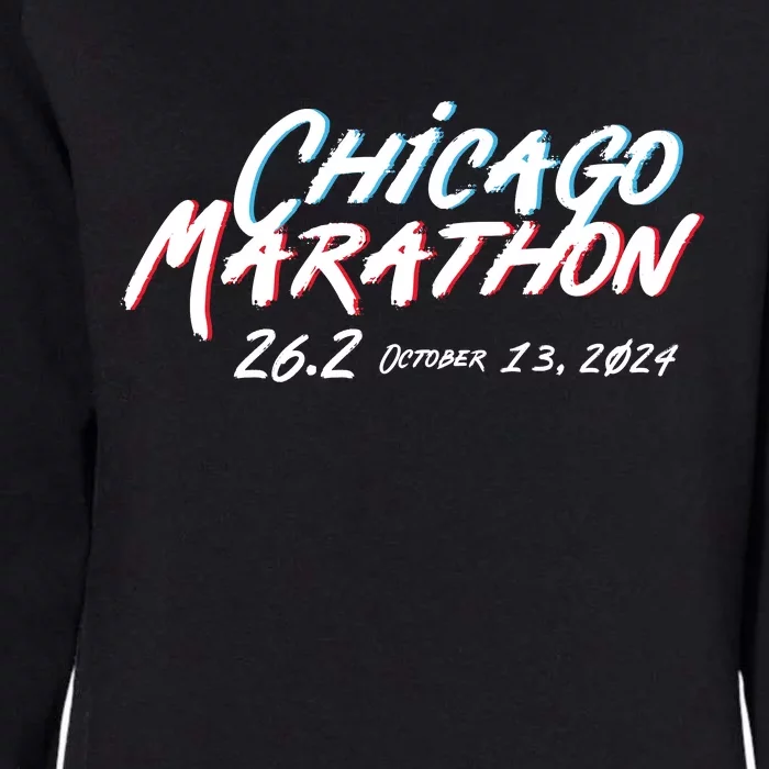 Chicago Marathon Womens California Wash Sweatshirt