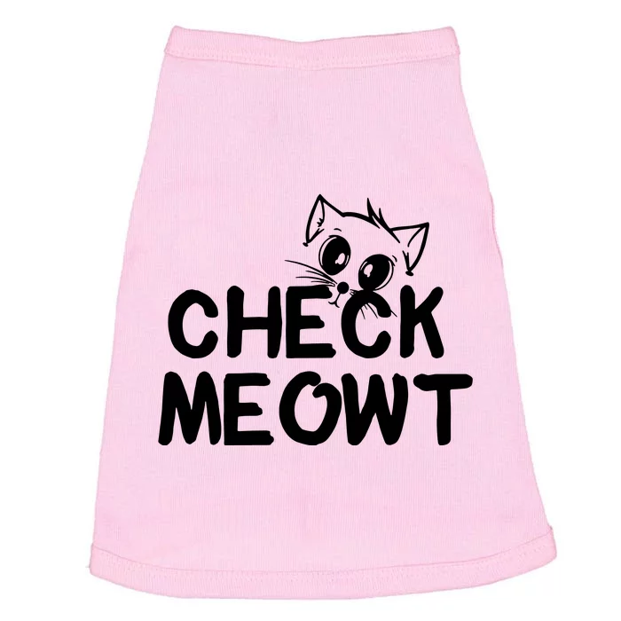 Check Meowt Cat Doggie Tank