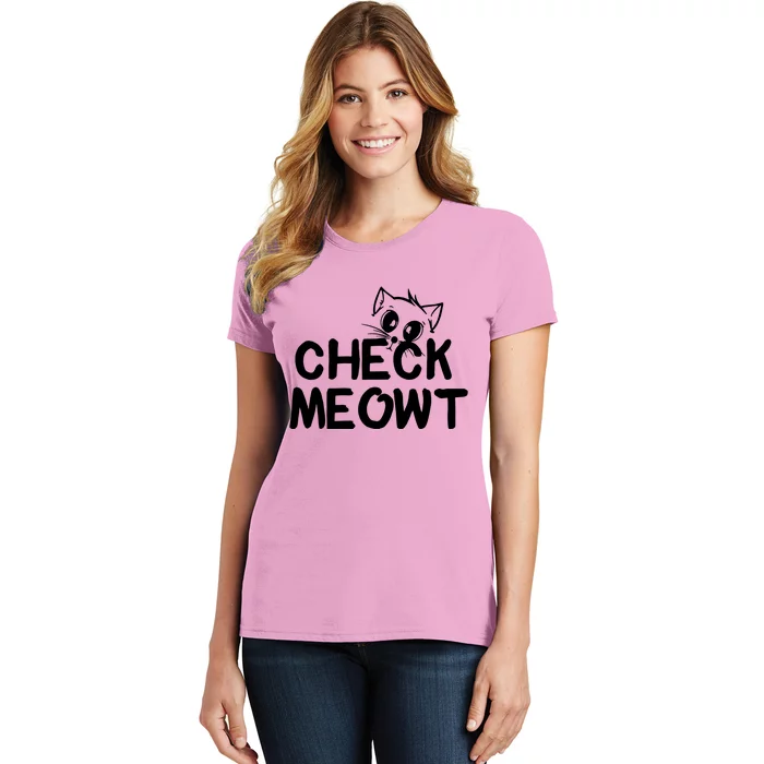 Check Meowt Cat Women's T-Shirt