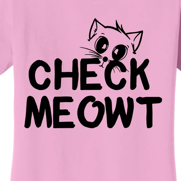 Check Meowt Cat Women's T-Shirt