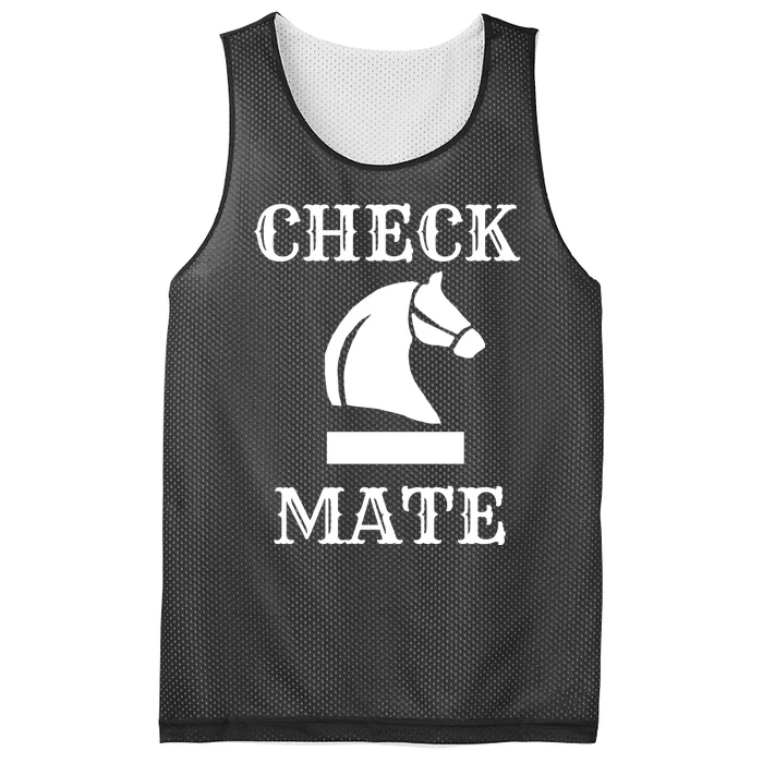 Check Mate Chess Mesh Reversible Basketball Jersey Tank