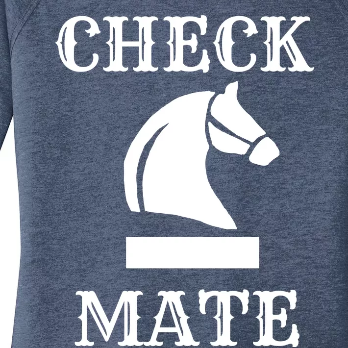 Check Mate Chess Women's Perfect Tri Tunic Long Sleeve Shirt