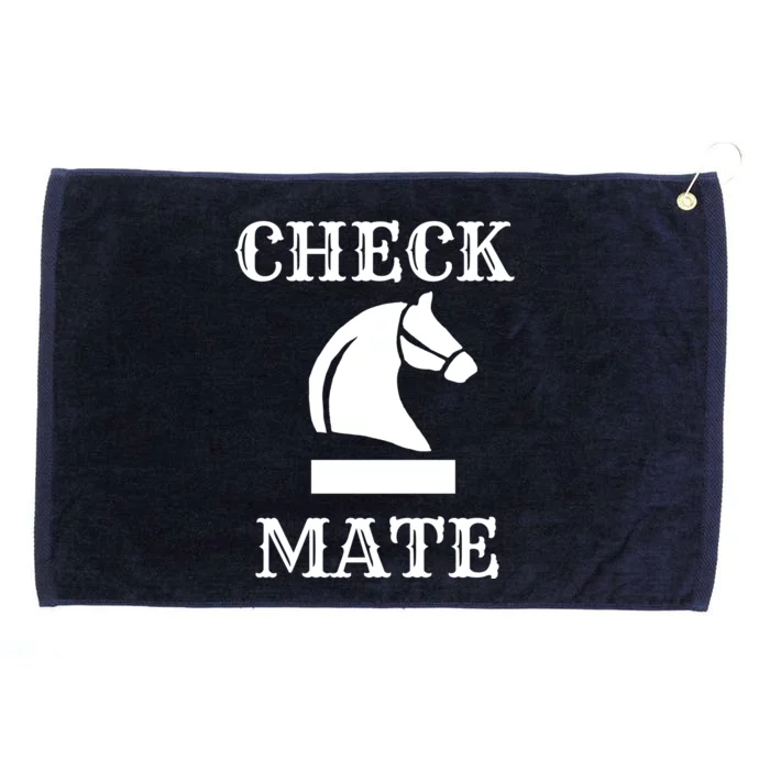 Check Mate Chess Grommeted Golf Towel