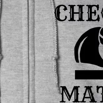 Check Mate Chess Full Zip Hoodie