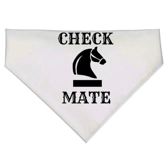 Check Mate Chess USA-Made Doggie Bandana